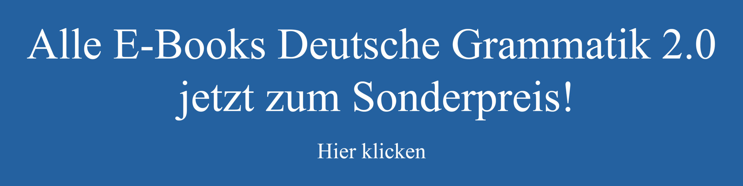 E-Book-Paket Deutsche Grammatik 2.0 jetzt um Sonderpreis!