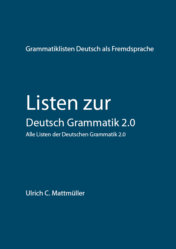 Listenbuch Deutsch Grammatik 2.0